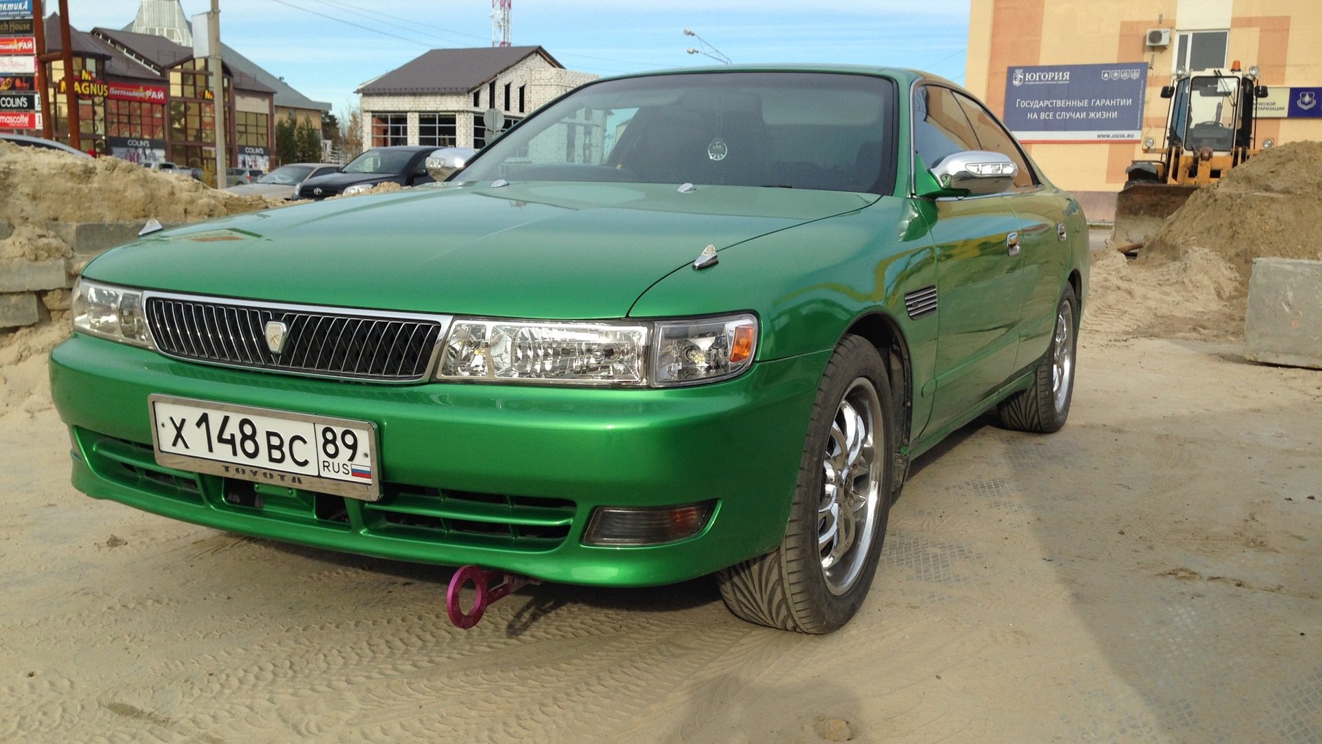 Toyota Chaser 100 Р·РµР»С‘РЅС‹Р№