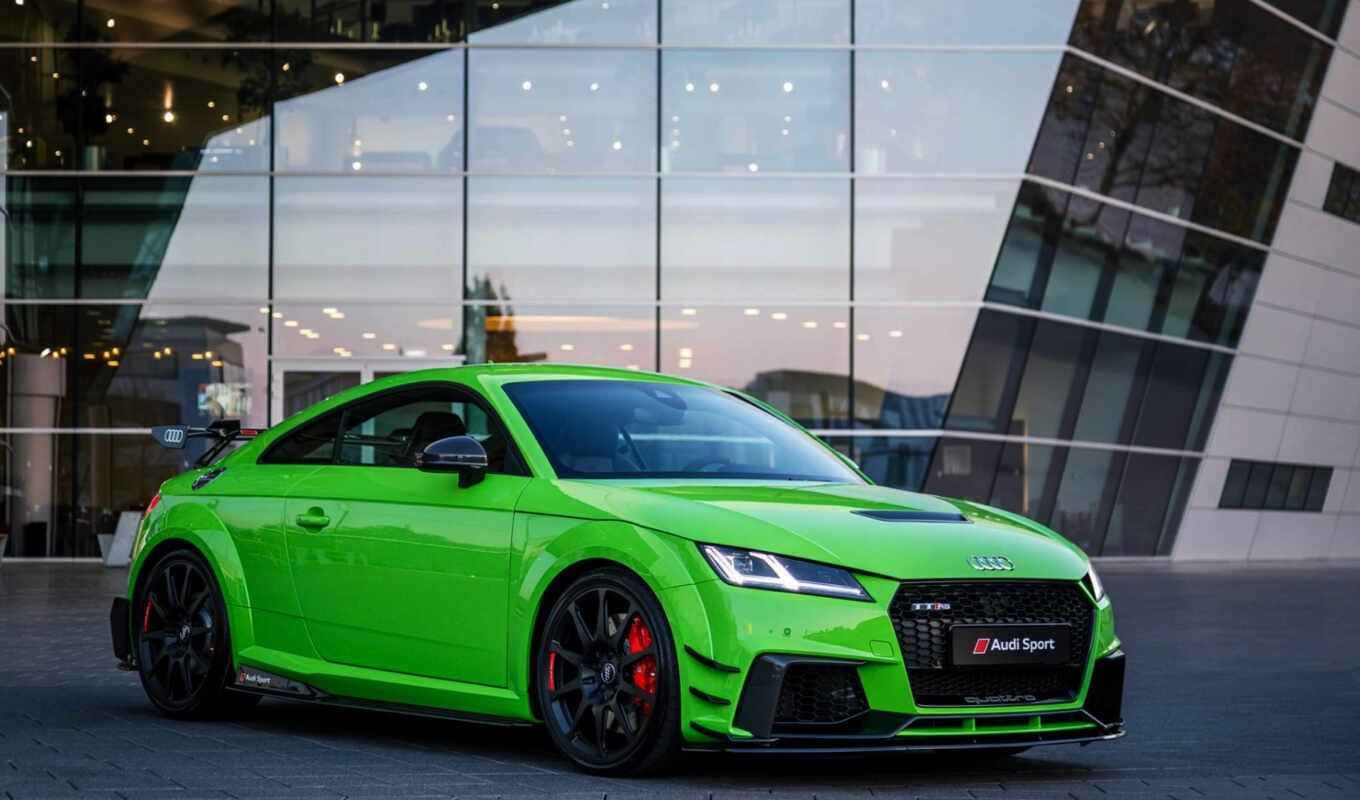 Audi rs7 зеленая