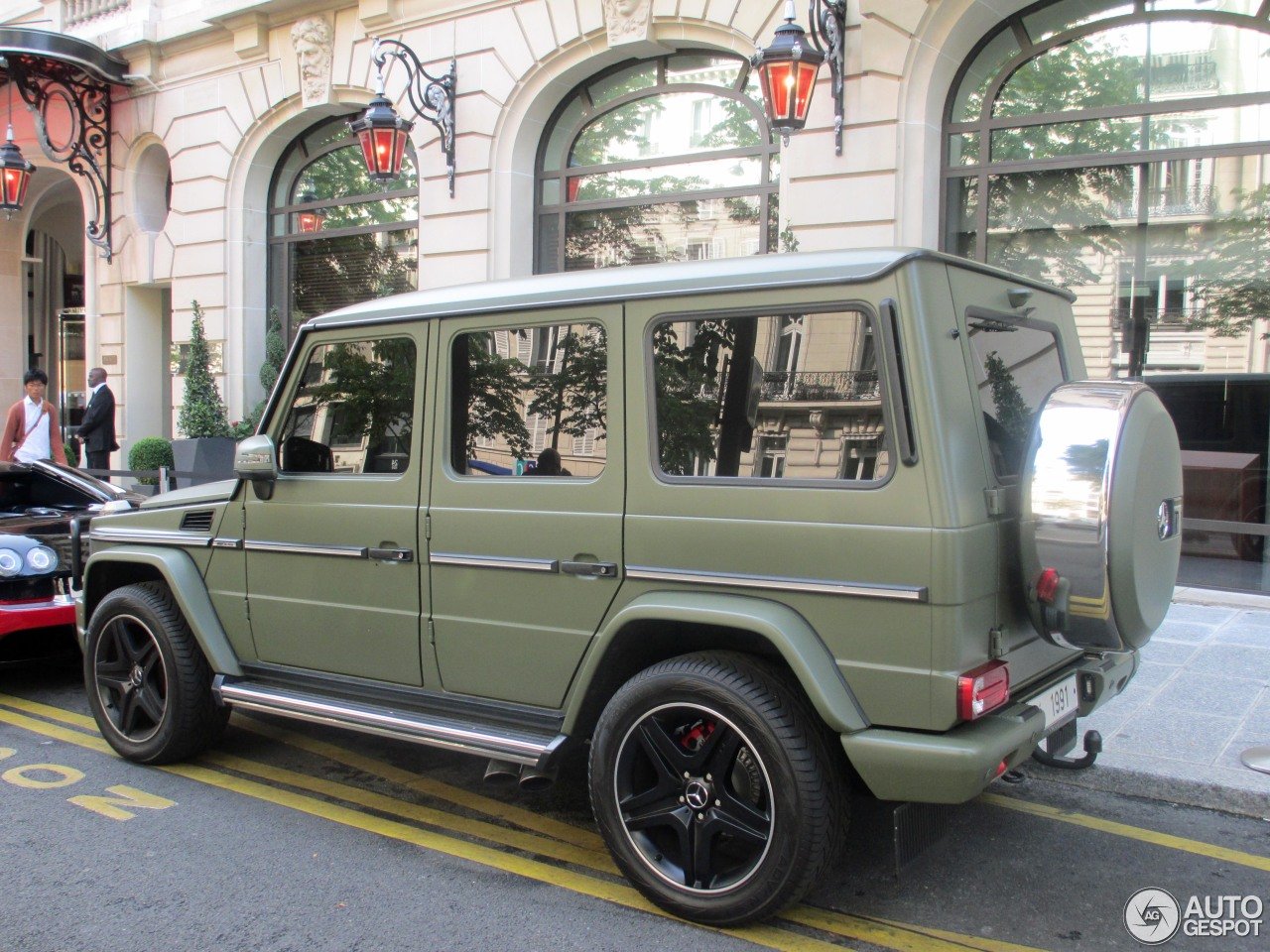 Mercedes Benz g65 Green