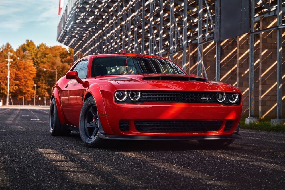 Dodge Challenger srt 4к