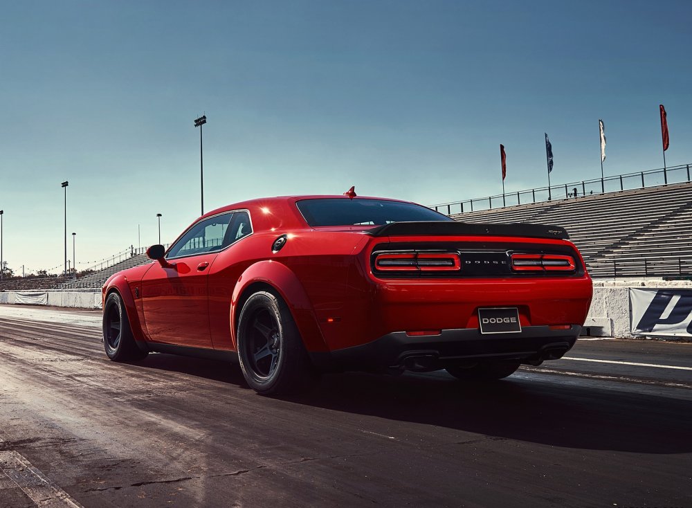 2018 Dodge Challenger srt Demon - Rear three-Quarter