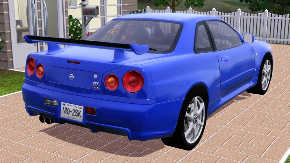 Nissan Skyline gt-r r34 v-spec II Aero