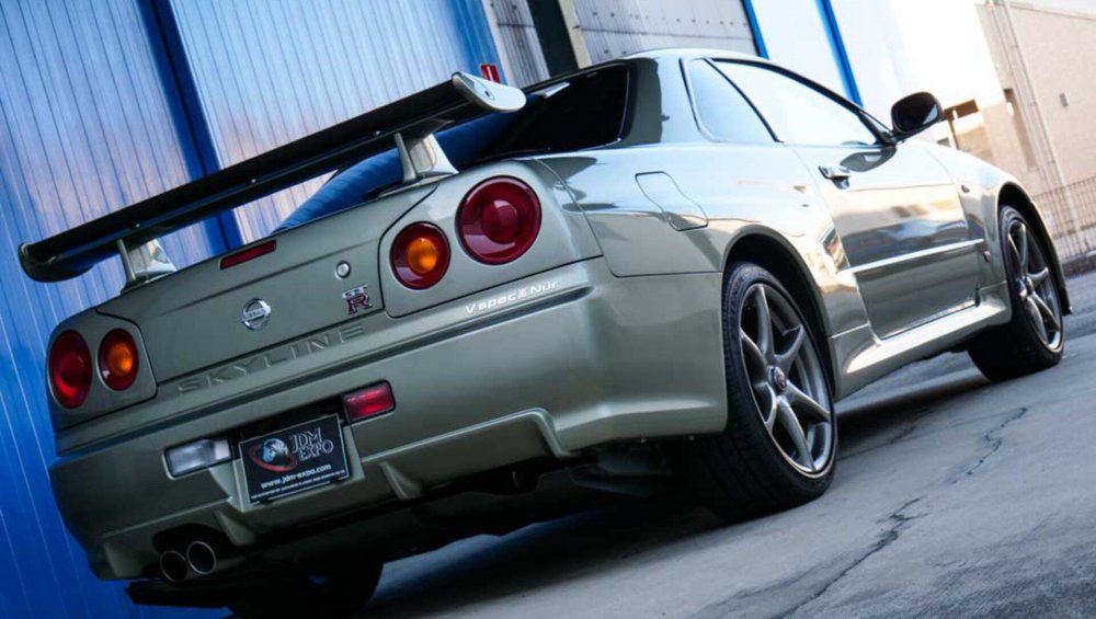 Nissan Skyline r34 GTR V-spec II nur