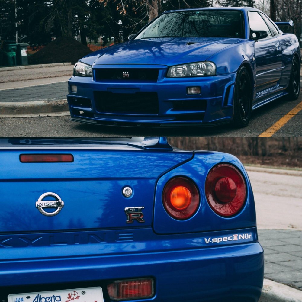 Nissan Skyline r34 GTR V-spec