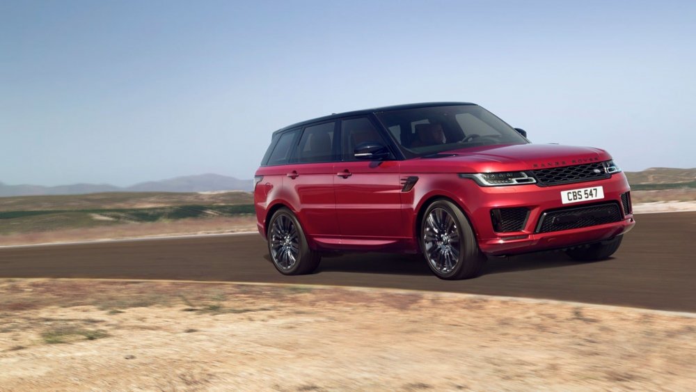 Range Rover Sport 2019 красный