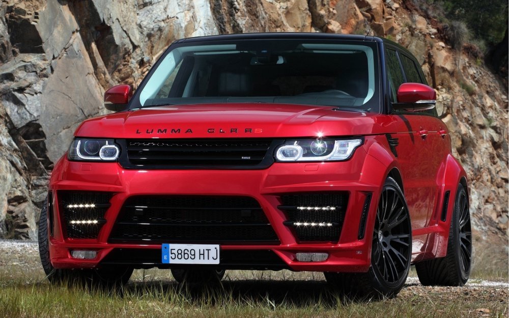 Range Rover 20221 красный