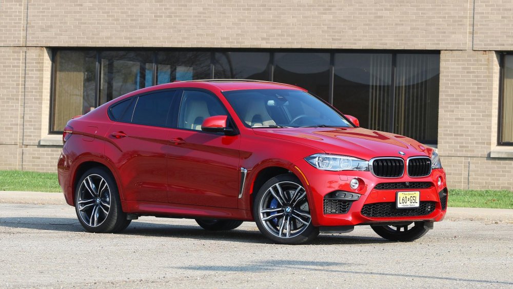 BMW x6 m черная