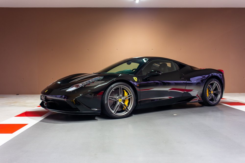 Феррари 458 speciale фото спереди