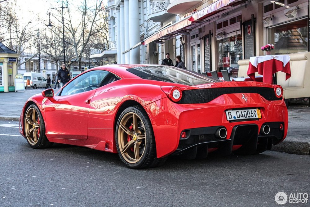 Ferrari Специале 458 Black