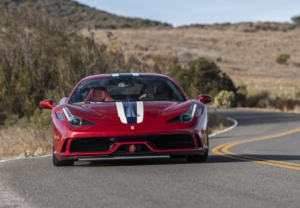 Феррари 458 speciale скорость