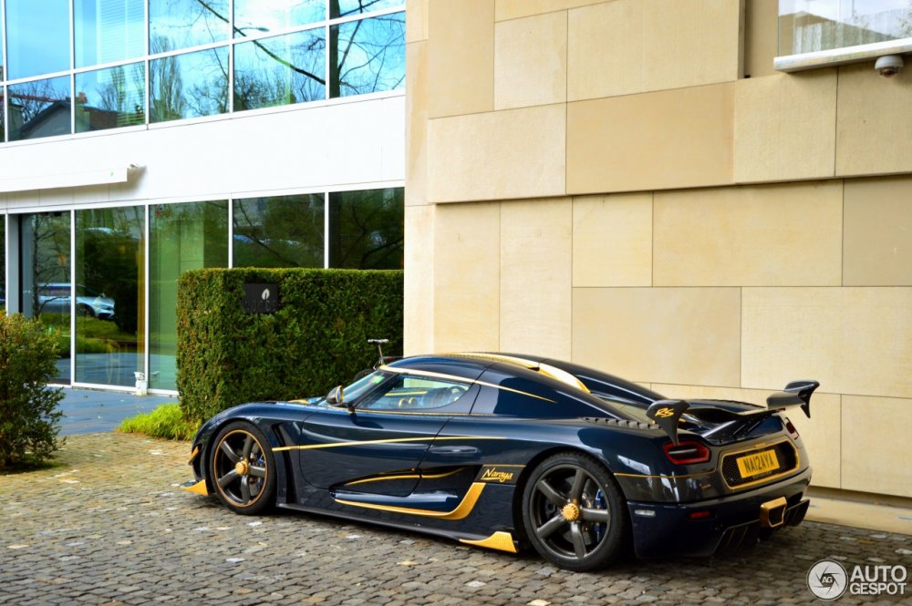 Тюнингованный Koenigsegg Agera RS