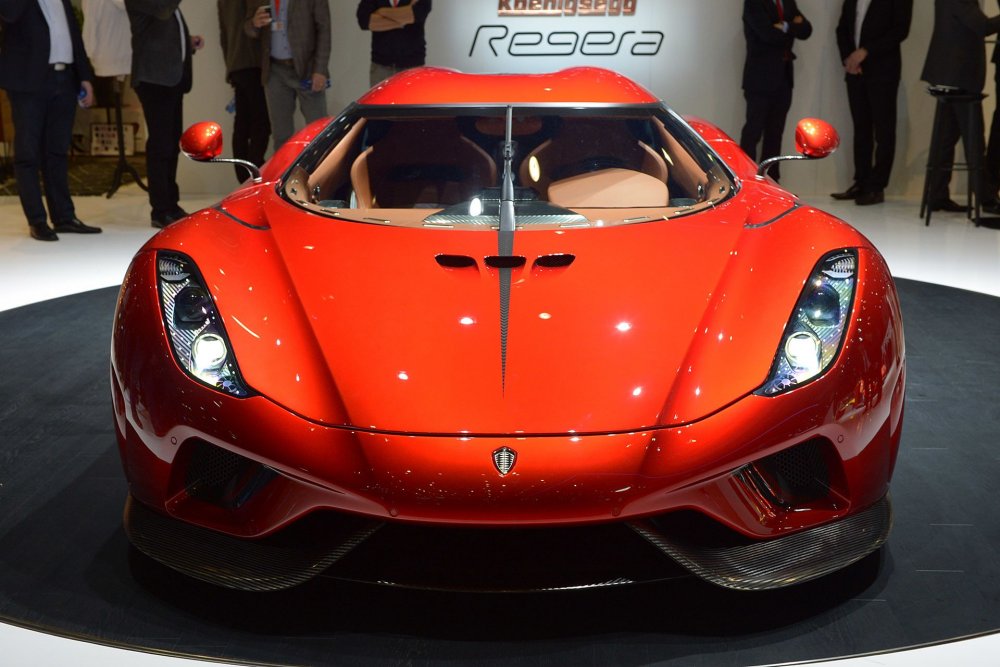 Koenigsegg Regera 1500 л.с гибрид