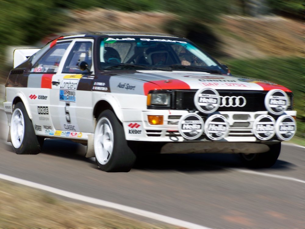 Audi quattro ралли группа b