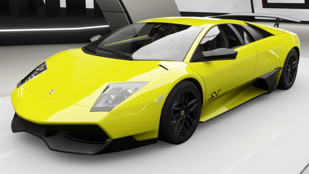 Yellow Lamborghini Murcielago lp670-4