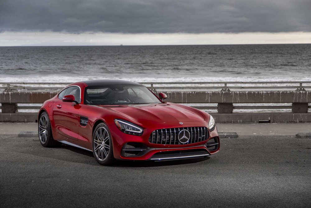 Mercedes AMG gt s Yellow