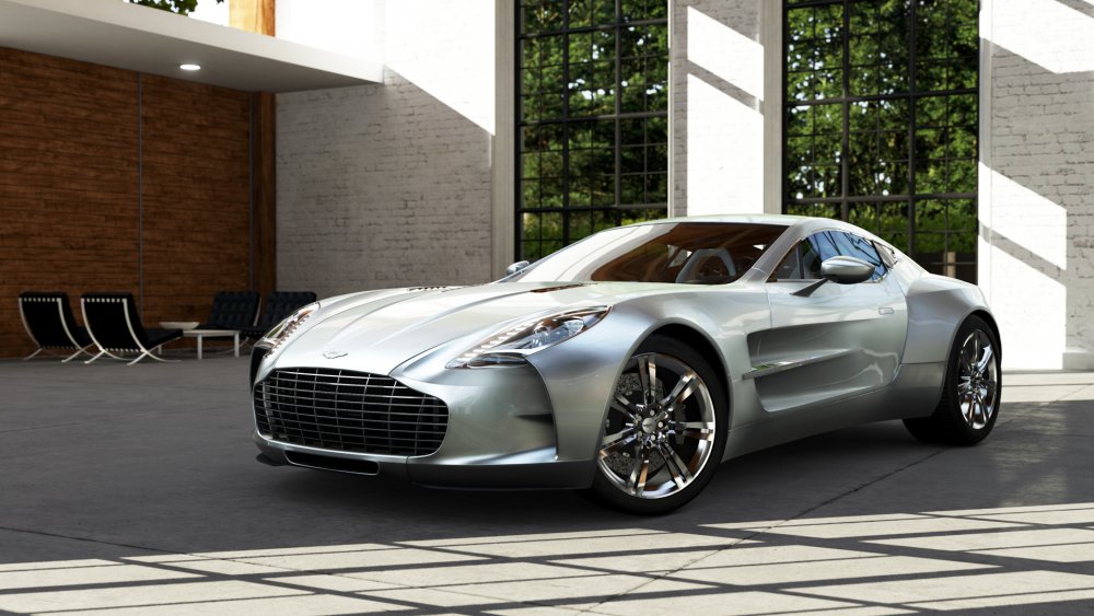 Aston Martin one-77 салон