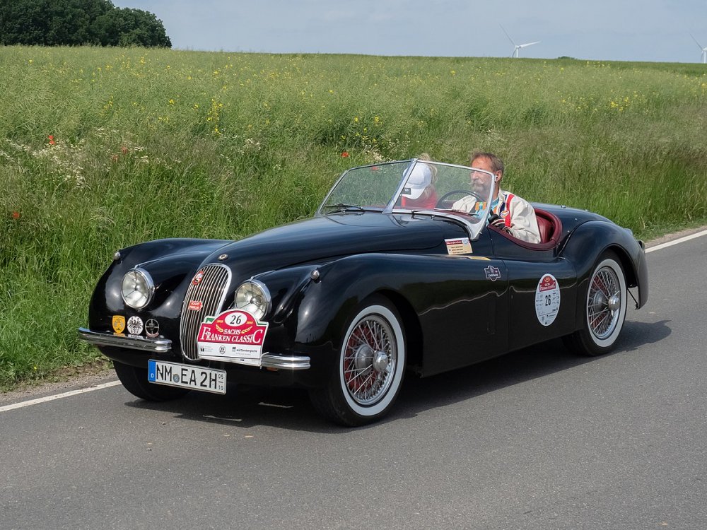 Jaguar xk120 США