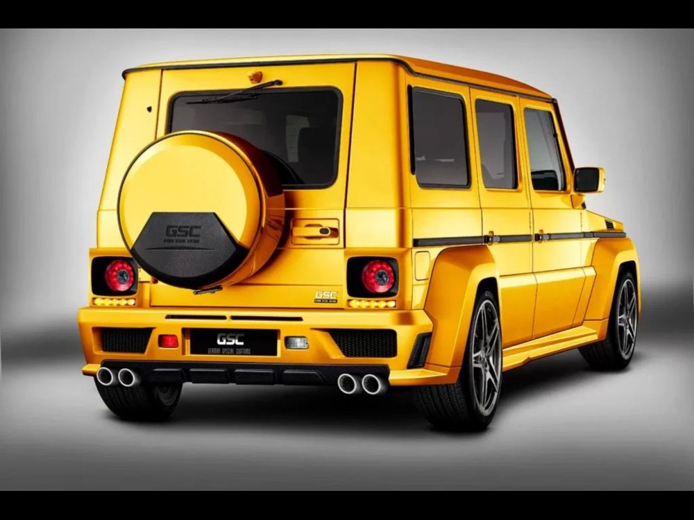 Mercedes-Benz g-class GOLDSTORM от GSC