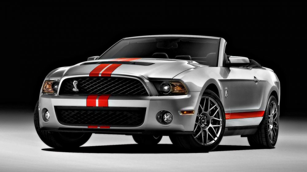 Форд Мустанг gt 500 черный