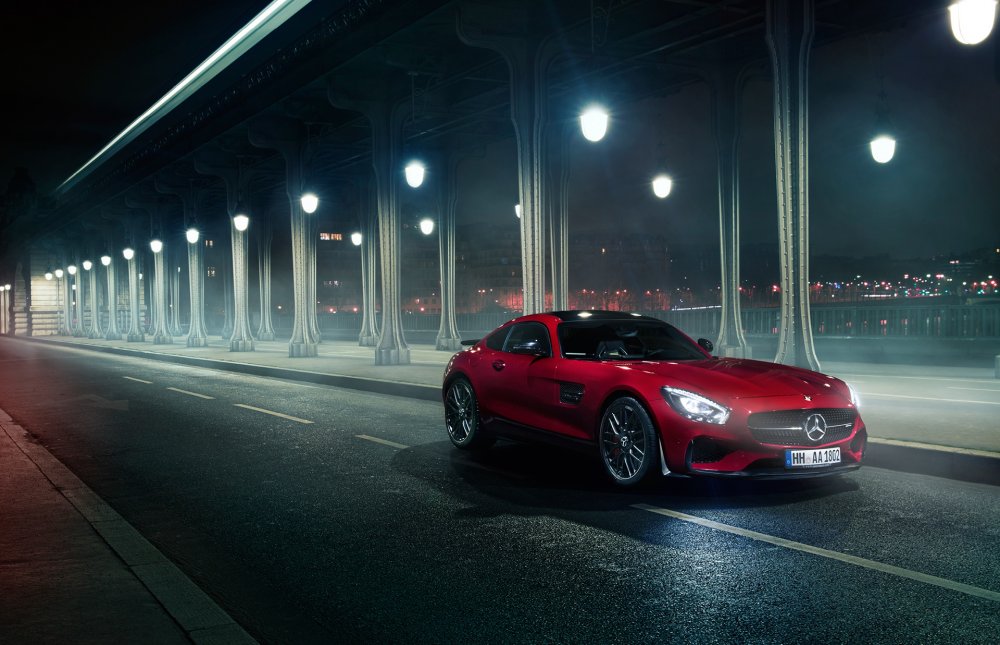 Мерседес GTS AMG Red Night