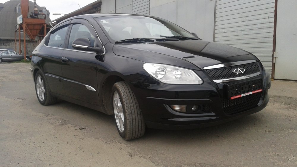 Chery m11 черный седан