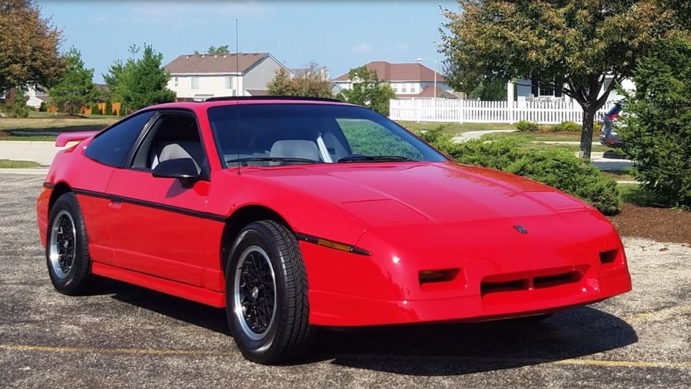 Pontiac Fiero gt 1988