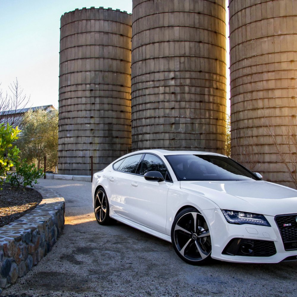 Audi a5 белый 4k