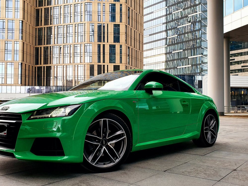 Audi TT Зелена 2021