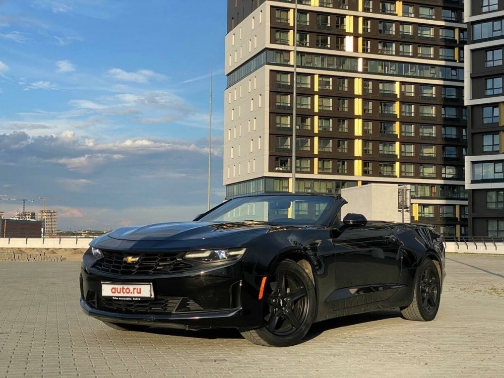 Chevrolet Camaro SS 2016 Black