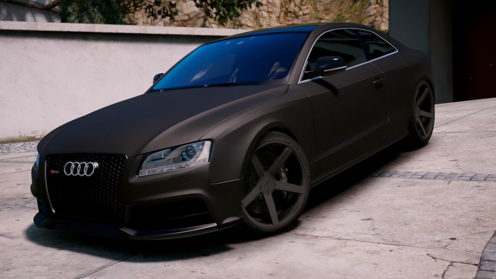 Audi r8 черная