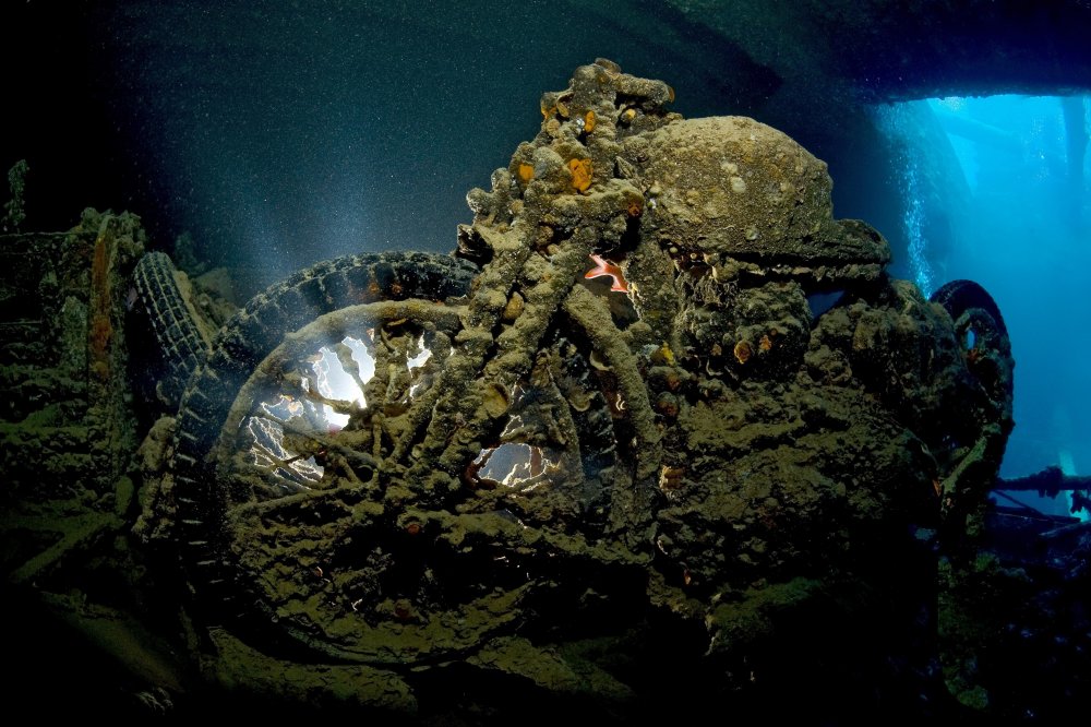 SS Thistlegorm мотоциклы