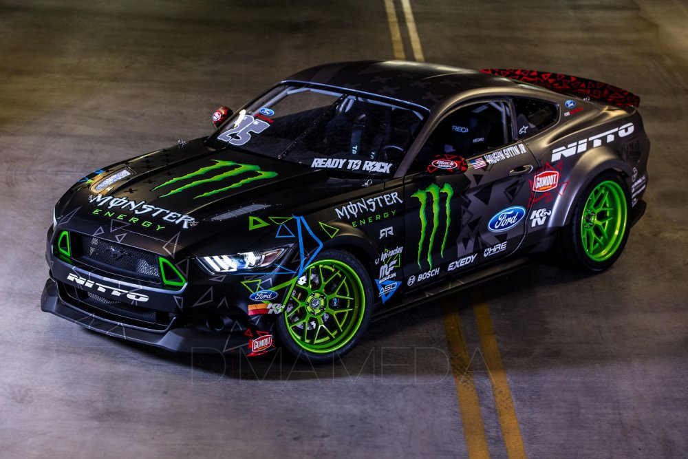 Ford Mustang RTR Monster Energy 2015