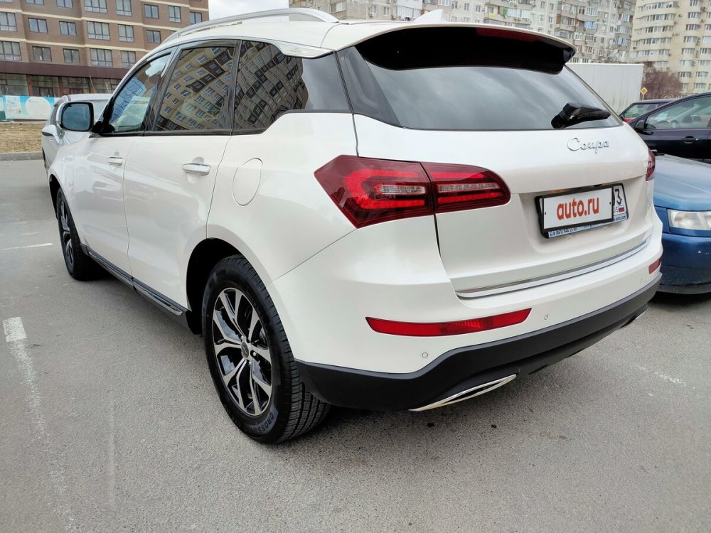 Zotye Coupa 2018-2021 задние стекло