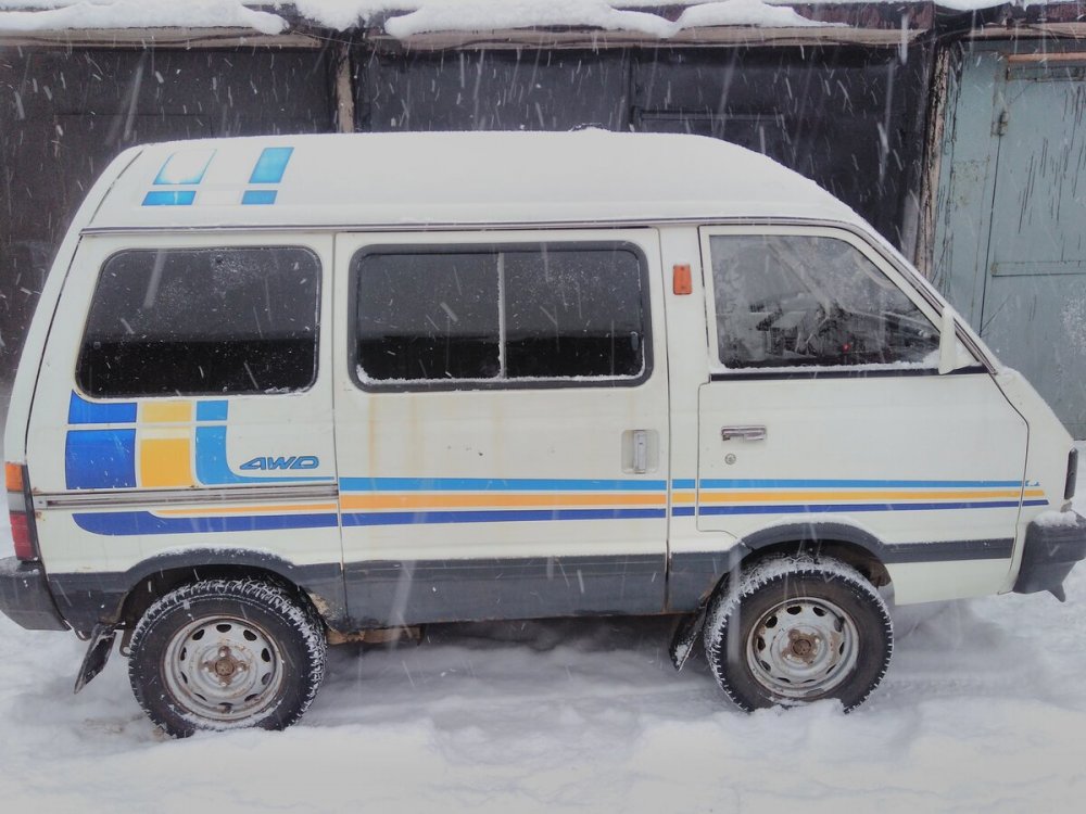 Subaru libero 1.2 МТ, 1995,