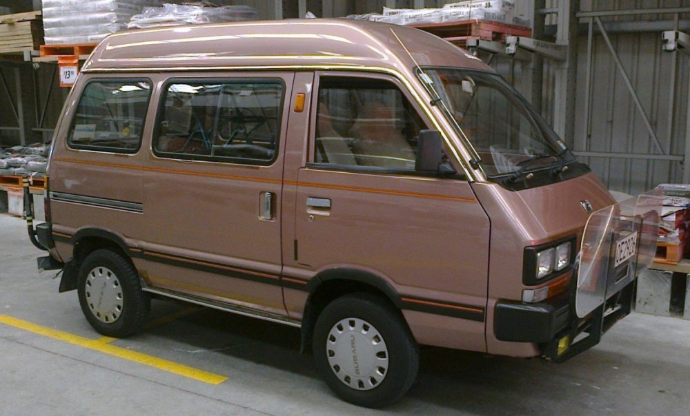 Subaru libero 1994 салон