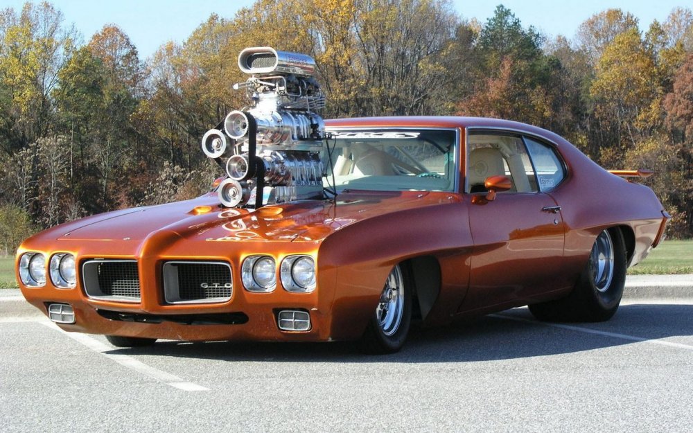 Pontiac GTO 1969 muscle car