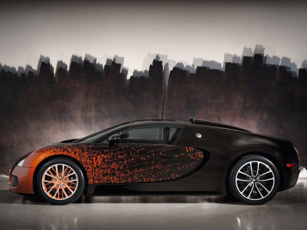 Bugatti Veyron Grand Sport Bernar Venet