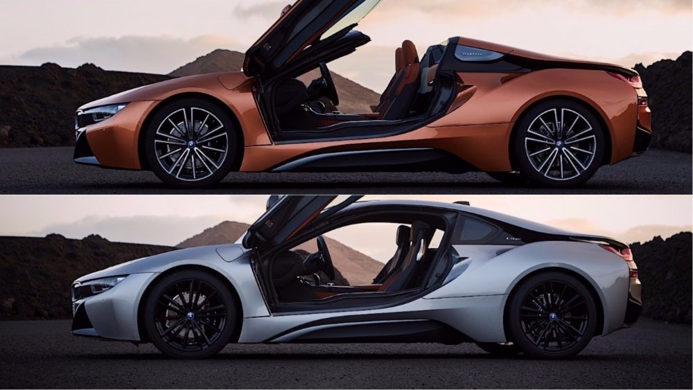 BMW i8 Roadster и BMW i8 Coupe