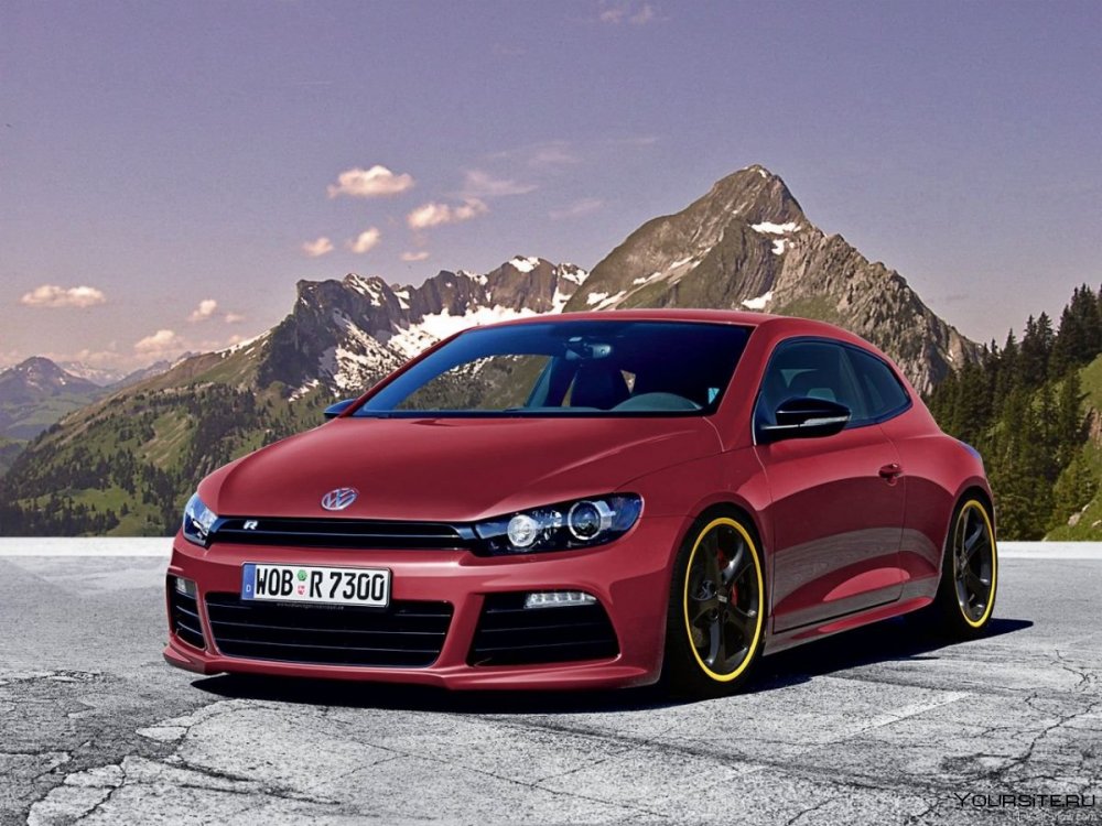 Volkswagen Scirocco Yellow