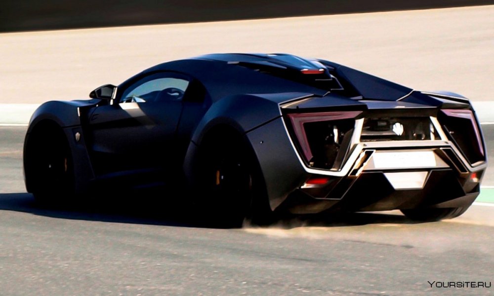 Машина Lykan Hypersport