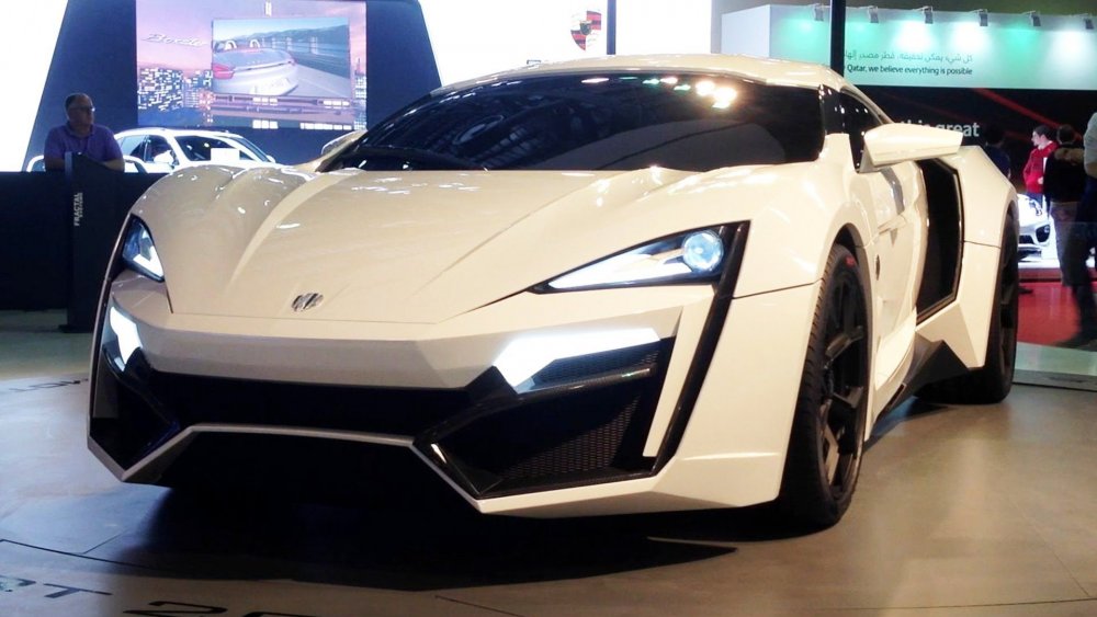 W Motors Lykan Hypersport Форсаж