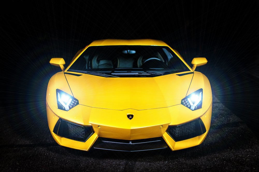 Lamborghini Gallardo желтый