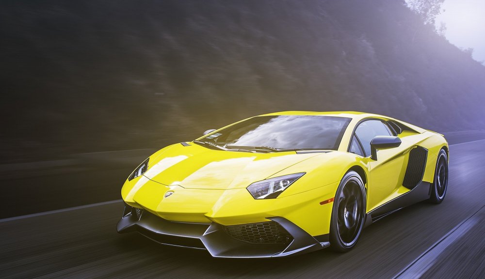 Lamborghini Huracan желтая 2020