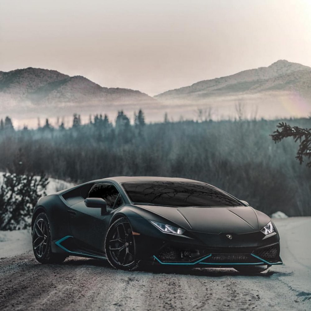 Lamborghini Huracan зеленый