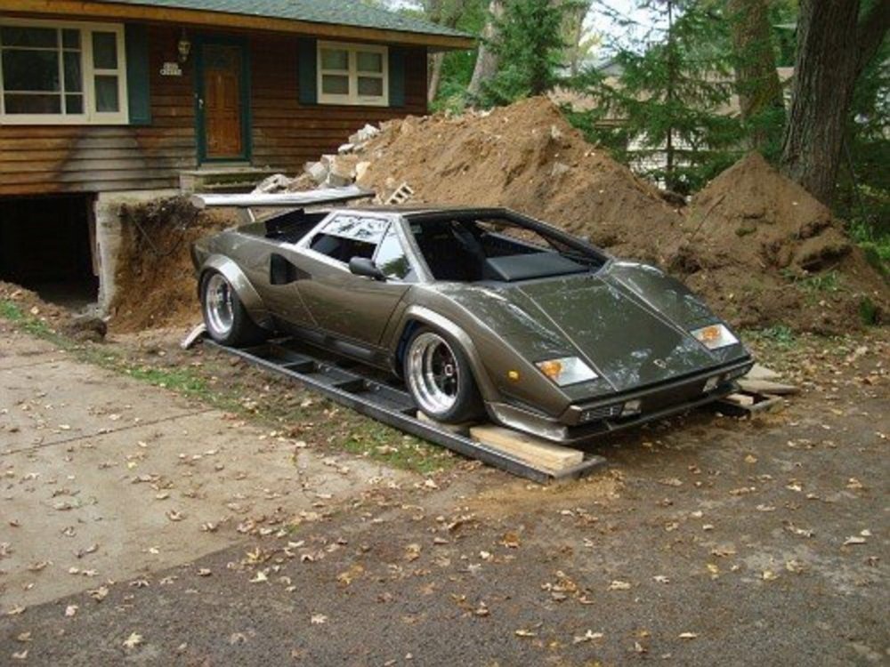 Lamborghini Countach самоделка