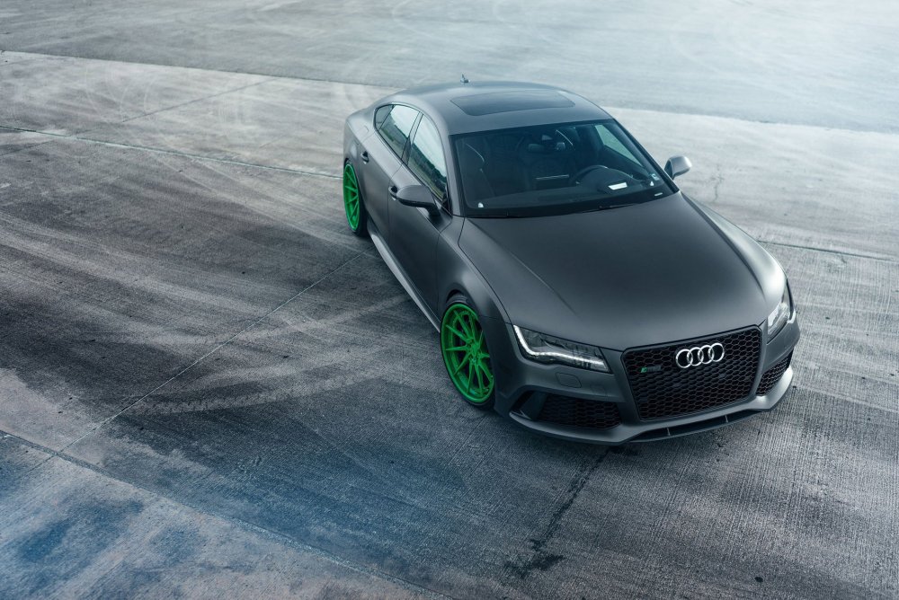 Audi rs6 avant Green