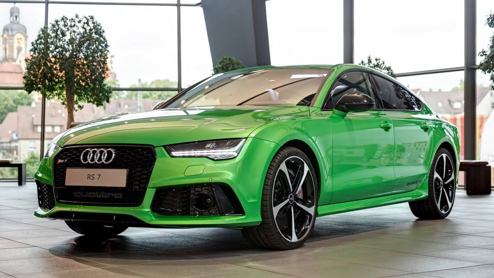 Audi rs7 Sportback Green
