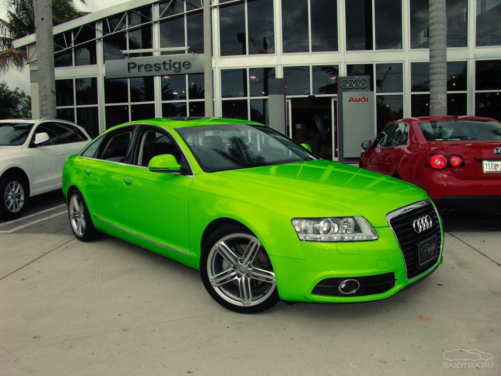 Audi TT RS 8j Green
