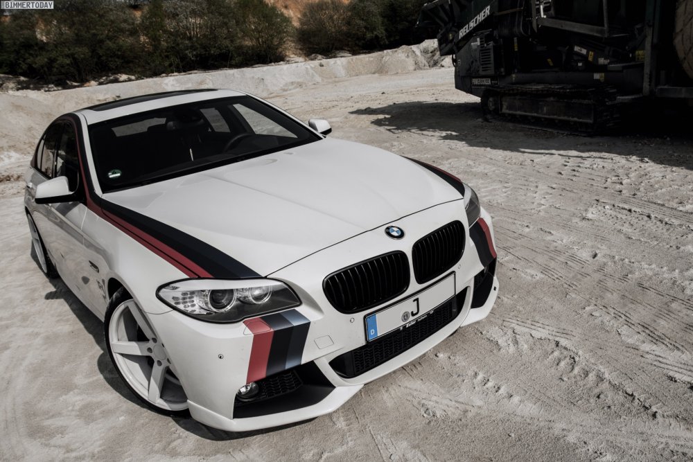 BMW 5 f10 в виниле