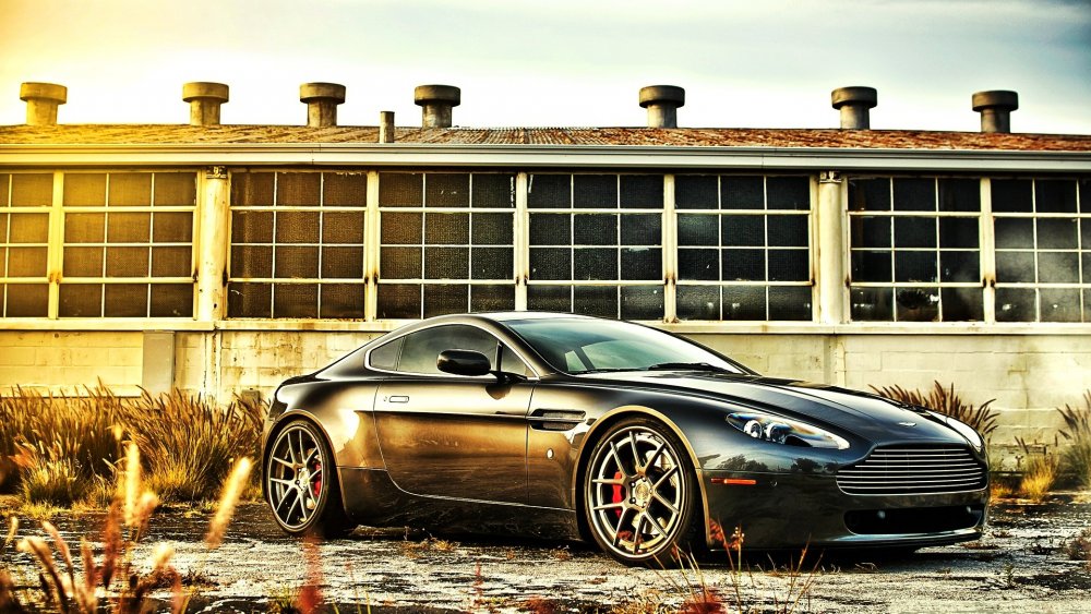 Aston Martin db9 черный